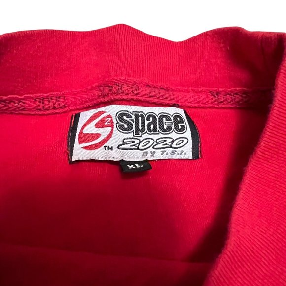 Space 2020 by TSI Hip-Hop TShirt Red Platinum Ice B Limited Edition XL Bronx Rap - Picture 4 of 7